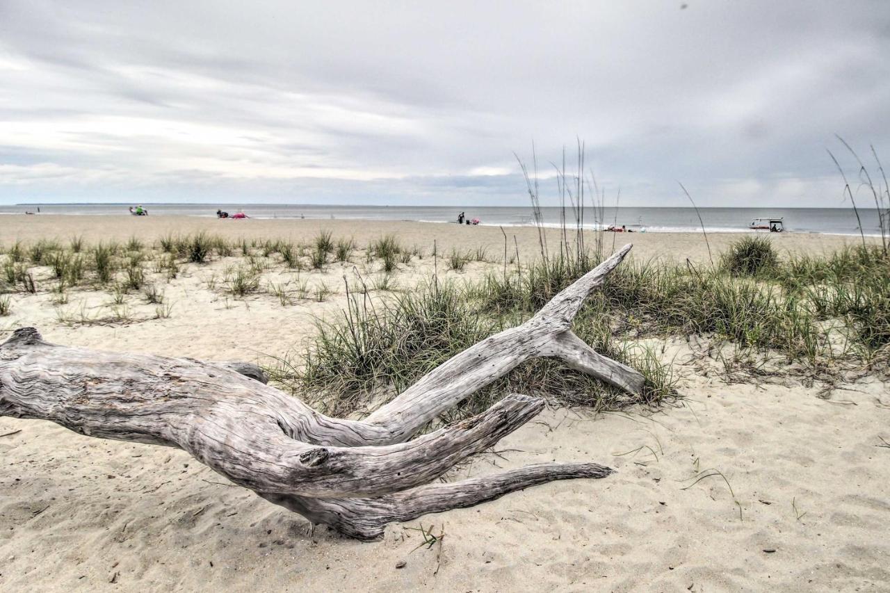 Ideally Located Luxe Beach House On Tybee Island Villa Exterior foto